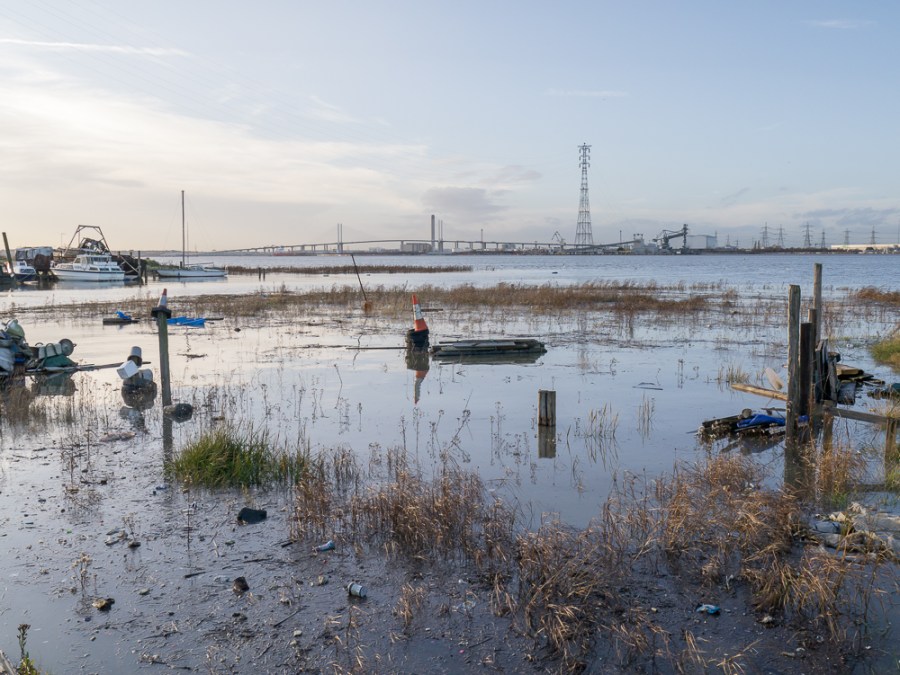 The Thames near Ebbsfleet