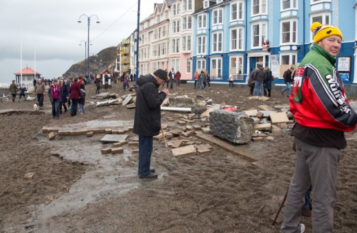 A Saturday afternoon stroll at Aberystwyth