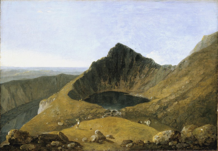 Llyn-y-Cau by Richard Wilson, painted in 1774.
