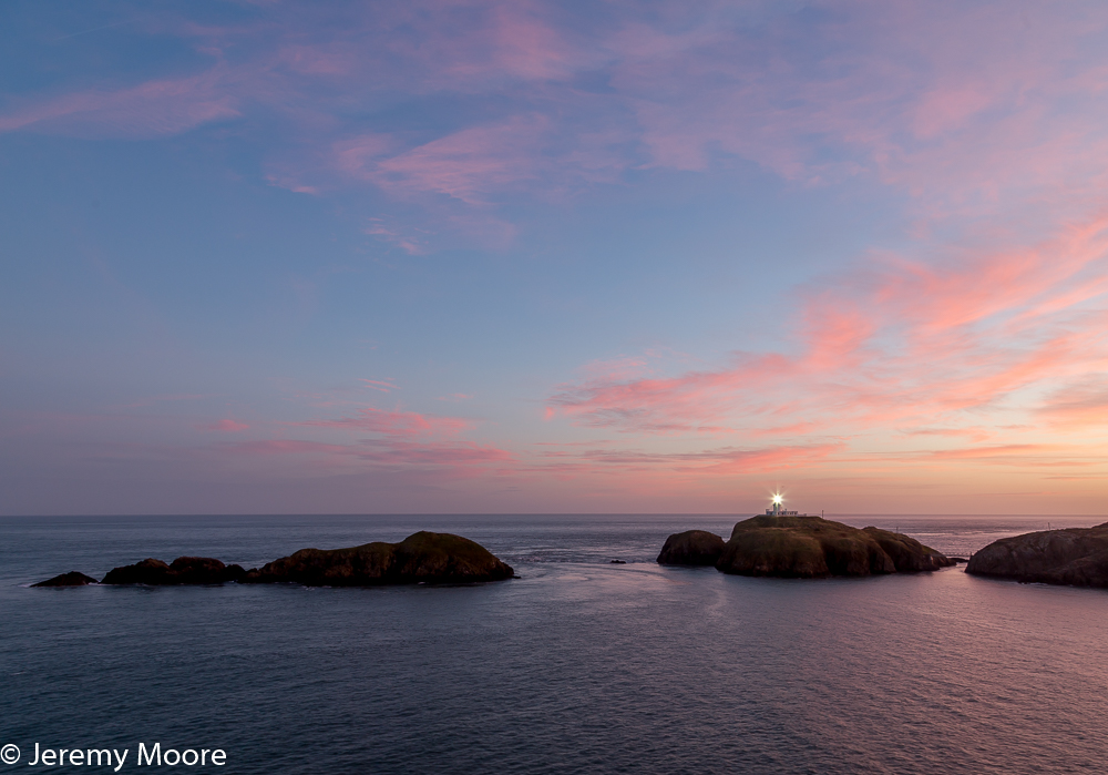 Strumble Head lighthouse, Pembrokeshire.